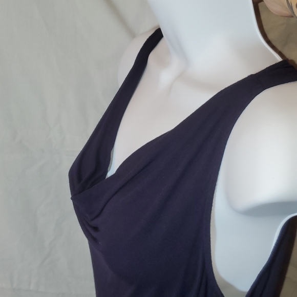 4/$20 Ann Taylor Loft sleeveless and drape neck top - Picture 3 of 15